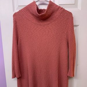 Cowl neck dress/long shirt